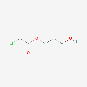 molecular formula C5H9ClO3 B13873315 3-Hydroxypropyl 2-chloroacetate 