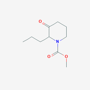 Methyl 3-oxo-2-propylpiperidine-1-carboxylate