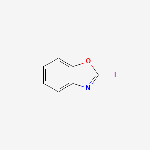 molecular formula C7H4INO B13873377 2-Iodobenzoxazole 