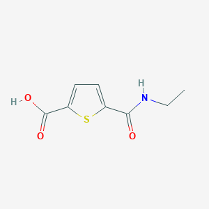 5-(Ethylcarbamoyl)thiophene-2-carboxylic acid