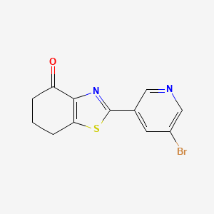 2-(5-bromopyridin-3-yl)-6,7-dihydrobenzo[d]thiazol-4(5H)-one