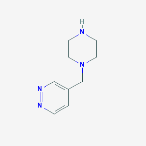 4-(1-Piperazinylmethyl)pyridazine