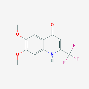 6,7-Dimethoxy-2-trifluoromethylquinolin-4-ol