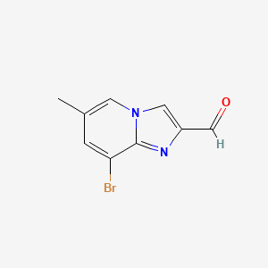 8-Bromo-6-methylimidazo[1,2-a]pyridine-2-carbaldehyde