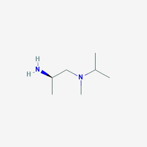 molecular formula C7H18N2 B1387362 [(2R)-2-aminopropyl](methyl)(propan-2-yl)amine CAS No. 1418293-58-9