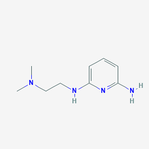 6-N-[2-(dimethylamino)ethyl]pyridine-2,6-diamine