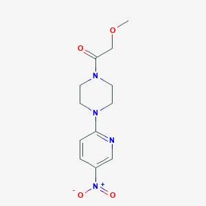 1-[(Methyloxy)acetyl]-4-(5-nitro-2-pyridinyl)piperazine