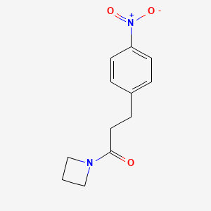 1-(Azetidin-1-yl)-3-(4-nitrophenyl)propan-1-one