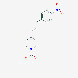 Tert-butyl 4-[3-(4-nitrophenyl)propyl]piperidine-1-carboxylate