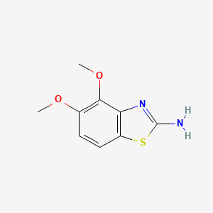 molecular formula C9H10N2O2S B13873862 4,5-Dimethoxy-1,3-benzothiazol-2-amine 