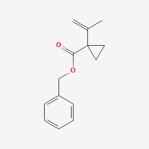 Benzyl 1-prop-1-en-2-ylcyclopropane-1-carboxylate