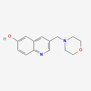 3-(Morpholinomethyl)quinolin-6-ol