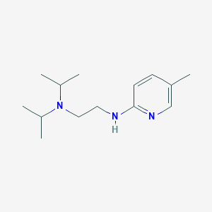 N-(5-methylpyridin-2-yl)-N',N'-di(propan-2-yl)ethane-1,2-diamine