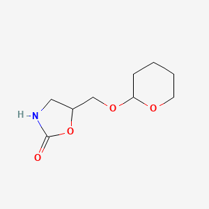 5-(Oxan-2-yloxymethyl)-1,3-oxazolidin-2-one