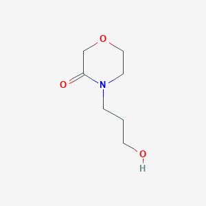 4-(3-Hydroxypropyl)morpholin-3-one