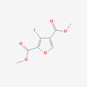 Dimethyl 3-iodofuran-2,4-dicarboxylate