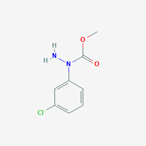 methyl N-amino-N-(3-chlorophenyl)carbamate