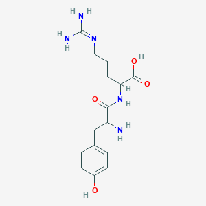 molecular formula C15H23N5O4 B13874013 Tyrosylarginine 