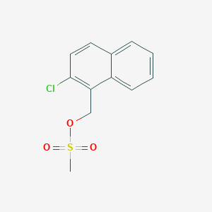 (2-Chloronaphthalen-1-yl)methyl methanesulfonate