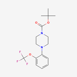 Tert-butyl 4-(2-(trifluoromethoxy)phenyl)piperazine-1-carboxylate