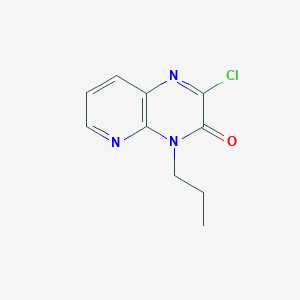 2-Chloro-4-propylpyrido[2,3-b]pyrazin-3(4H)-one