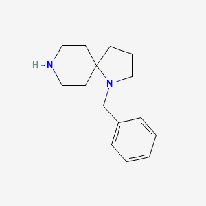 molecular formula C15H22N2 B13874149 1-benzyl-1,8-Diazaspiro[4.5]decane 