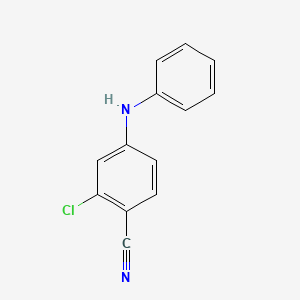 4-Anilino-2-chlorobenzonitrile