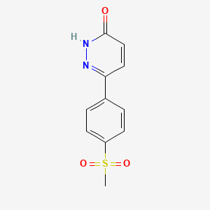 3-(4-methylsulfonylphenyl)-1H-pyridazin-6-one