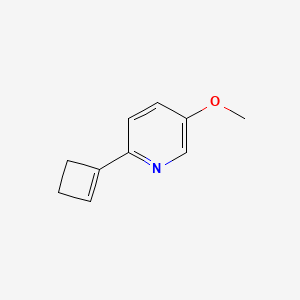 2-Cyclobutenyl-5-methoxypyridine