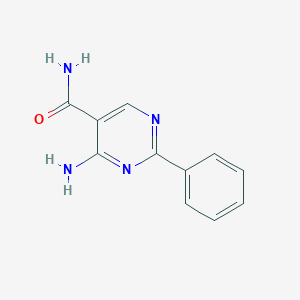 4-Amino-2-phenylpyrimidine-5-carboxamide