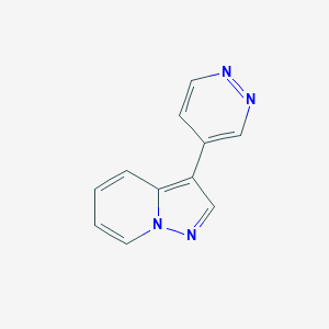 3-Pyridazin-4-ylpyrazolo[1,5-a]pyridine