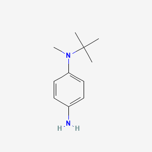 4-N-tert-butyl-4-N-methylbenzene-1,4-diamine