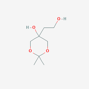 5-(2-Hydroxyethyl)-2,2-dimethyl-1,3-dioxan-5-ol