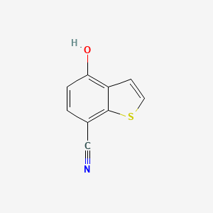 4-Hydroxy-1-benzothiophene-7-carbonitrile