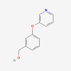 [3-(Pyridin-3-yloxy)phenyl]methanol