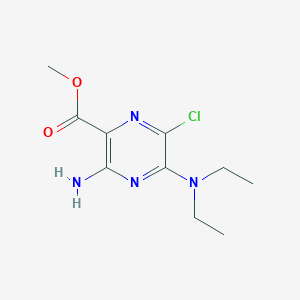 Methyl 3-amino-6-chloro-5-(diethylamino)pyrazine-2-carboxylate