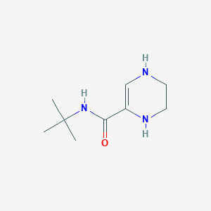 N-tert-butyl-1,2,3,4-tetrahydropyrazine-5-carboxamide