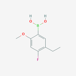 (5-Ethyl-4-fluoro-2-methoxyphenyl)boronic acid