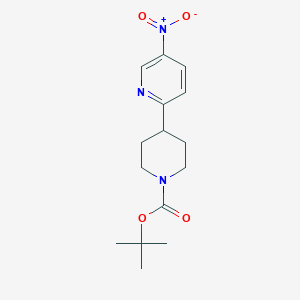 Tert-butyl 4-(5-nitropyridin-2-yl)piperidine-1-carboxylate