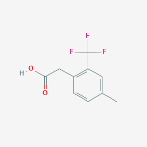 4-Methyl-2-(trifluoromethyl)phenylacetic acid