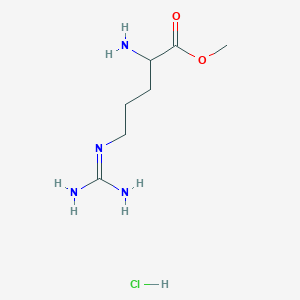 Methyl 2-amino-5-(diaminomethylideneamino)pentanoate;hydrochloride