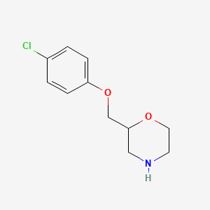 2-[(4-Chlorophenoxy)methyl]morpholine