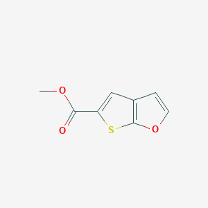 molecular formula C8H6O3S B13874799 Methyl thieno[2,3-b]furan-5-carboxylate 