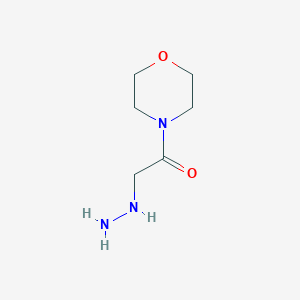 2-Hydrazinyl-1-morpholin-4-ylethanone