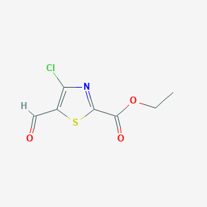 Ethyl 4-chloro-5-formyl-1,3-thiazole-2-carboxylate