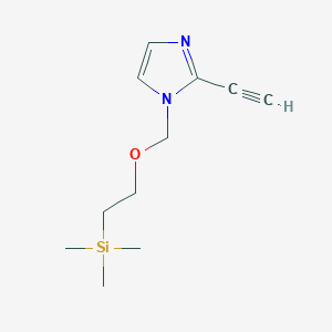 2-Ethynyl-1-{[2-(trimethylsilyl)ethoxy]methyl}-1H-imidazole