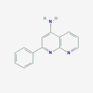 2-Phenyl-1,8-naphthyridin-4-amine