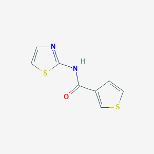 N-(thiazol-2-yl)thiophene-3-carboxamide