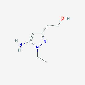 5-amino-1-ethyl-1H-Pyrazole-3-ethanol