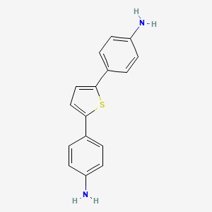 4-(5-(4-Aminophenyl)thiophen-2-yl)benzenamine